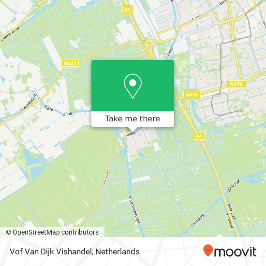 Vof Van Dijk Vishandel map