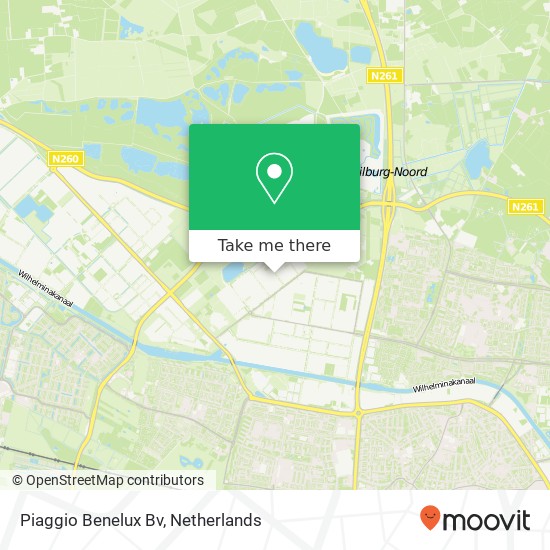 Piaggio Benelux Bv map