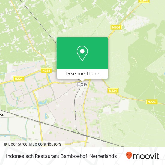 Indonesisch Restaurant Bamboehof map