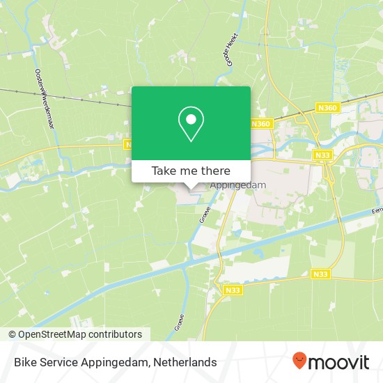 Bike Service Appingedam map