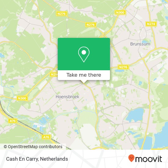 Cash En Carry map