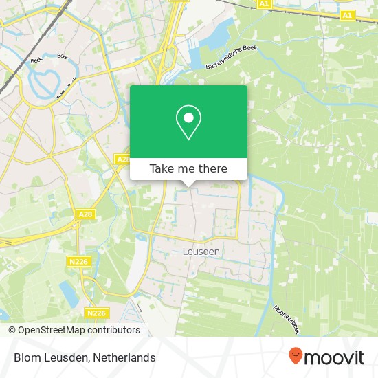 Blom Leusden map