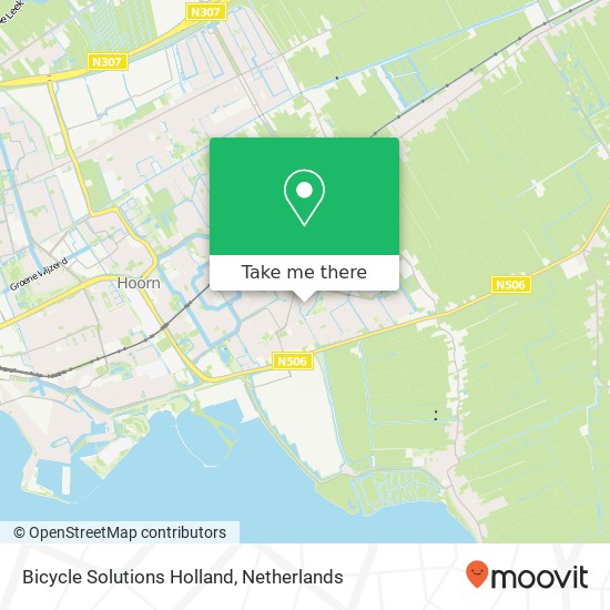 Bicycle Solutions Holland map