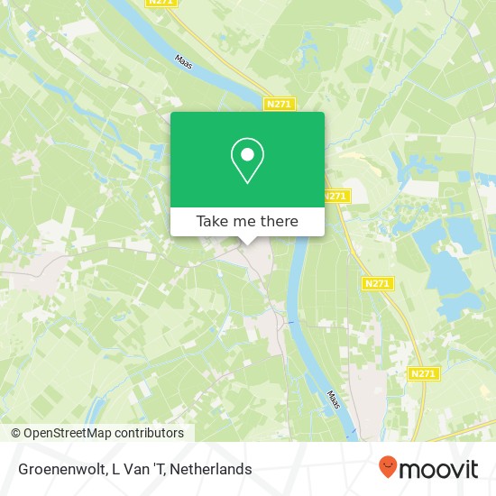 Groenenwolt, L Van 'T map