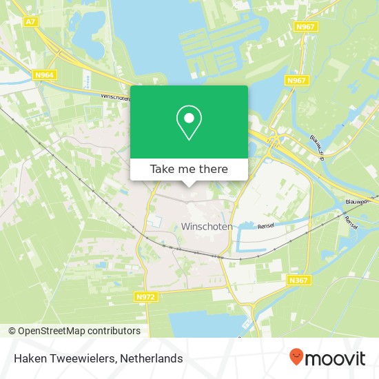 Haken Tweewielers map
