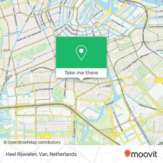 Heel Rijwielen, Van map