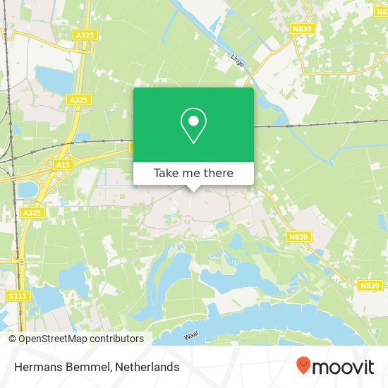 Hermans Bemmel map