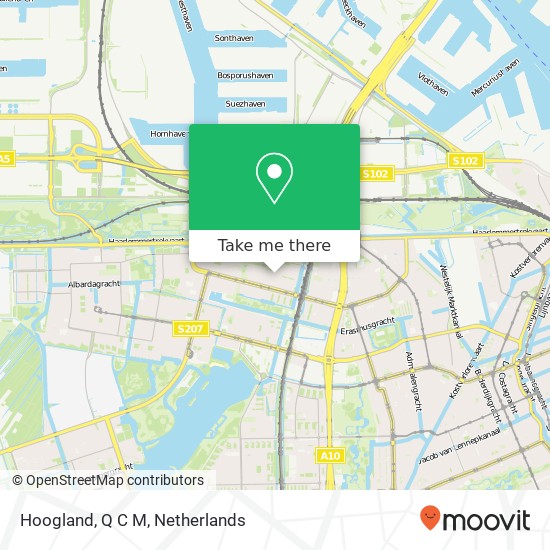 Hoogland, Q C M map