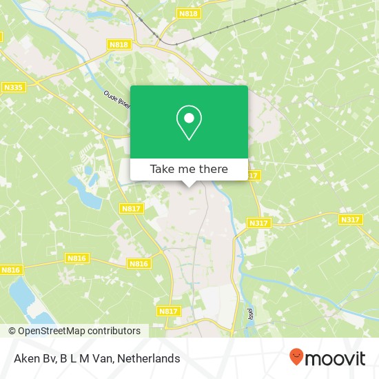 Aken Bv, B L M Van map