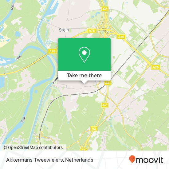 Akkermans Tweewielers map