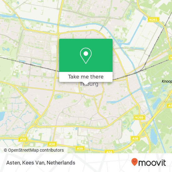 Asten, Kees Van map