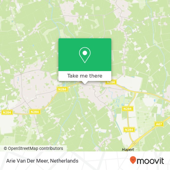 Arie Van Der Meer map