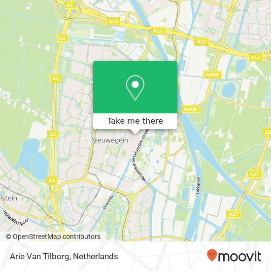 Arie Van Tilborg map