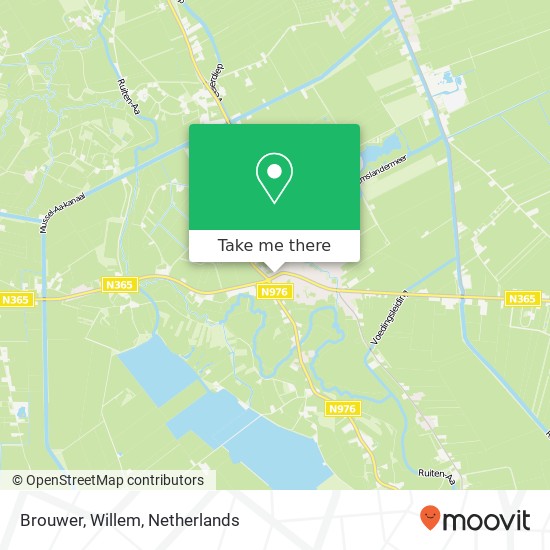 Brouwer, Willem map