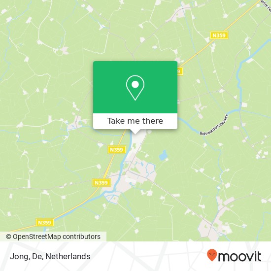 Jong, De map