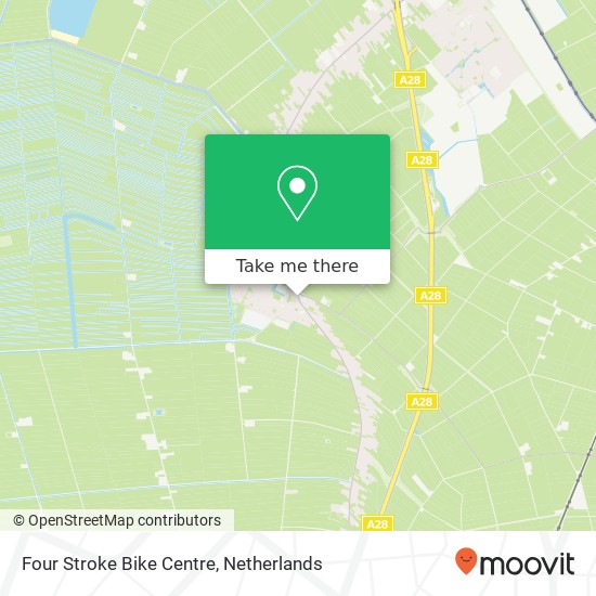 Four Stroke Bike Centre map