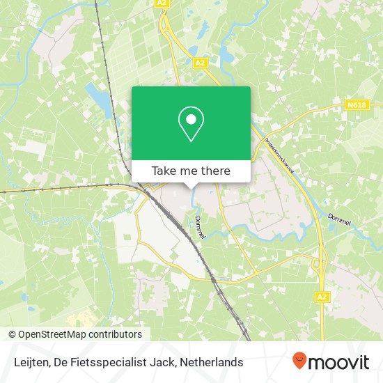 Leijten, De Fietsspecialist Jack map