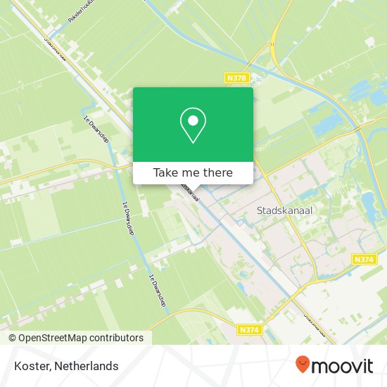 Koster map