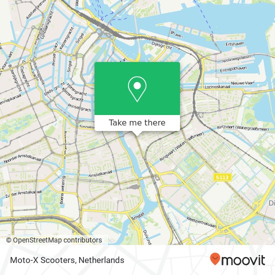 Moto-X Scooters map
