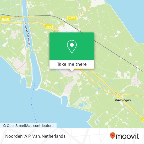 Noorden, A P Van map