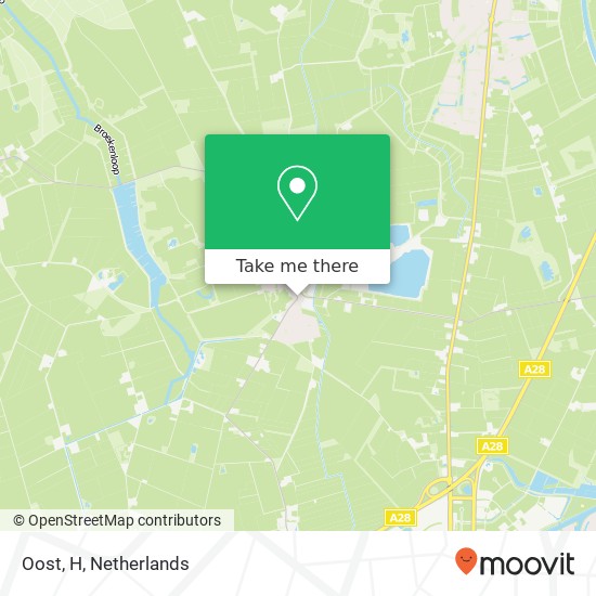 Oost, H map