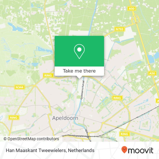 Han Maaskant Tweewielers map