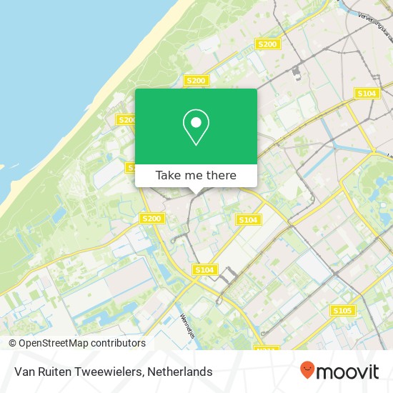 Van Ruiten Tweewielers map