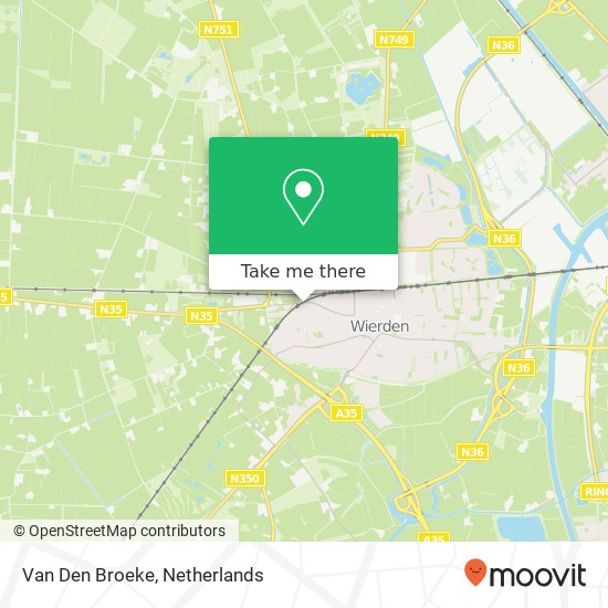 Van Den Broeke map