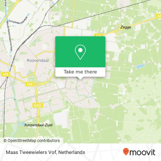 Maas Tweewielers Vof map