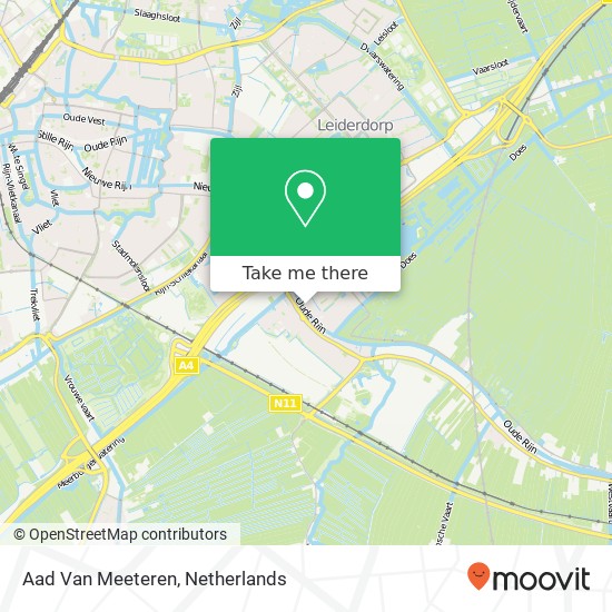 Aad Van Meeteren map