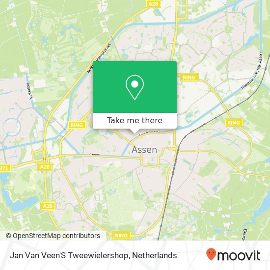 Jan Van Veen'S Tweewielershop map