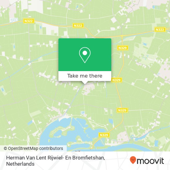 Herman Van Lent Rijwiel- En Bromfietshan map
