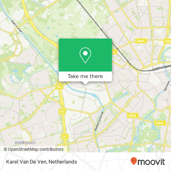 Karel Van De Ven map