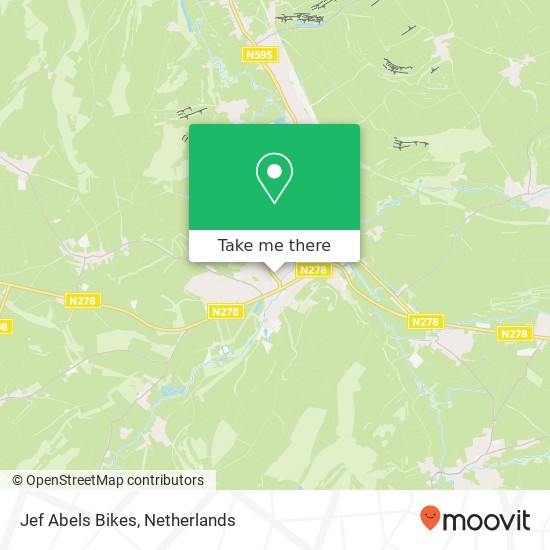 Jef Abels Bikes map