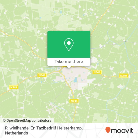 Rijwielhandel En Taxibedrijf Heisterkamp map
