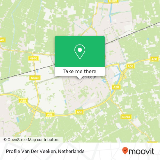 Profile Van Der Veeken map
