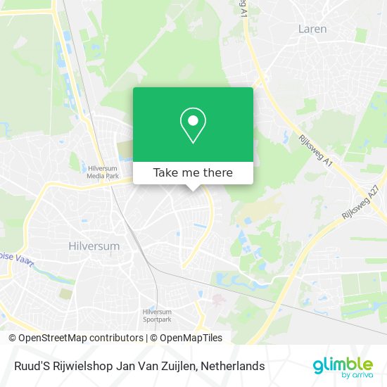 Ruud'S Rijwielshop Jan Van Zuijlen Karte