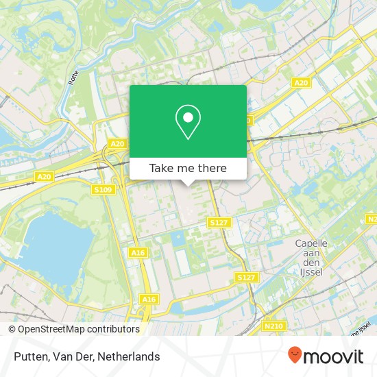 Putten, Van Der map