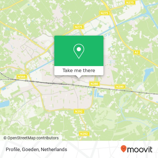 Profile, Goeden map