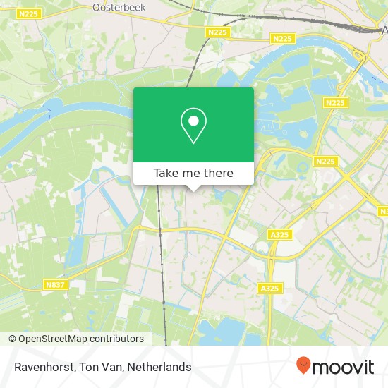 Ravenhorst, Ton Van map