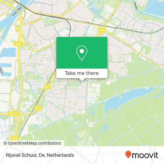 Rijwiel Schuur, De map