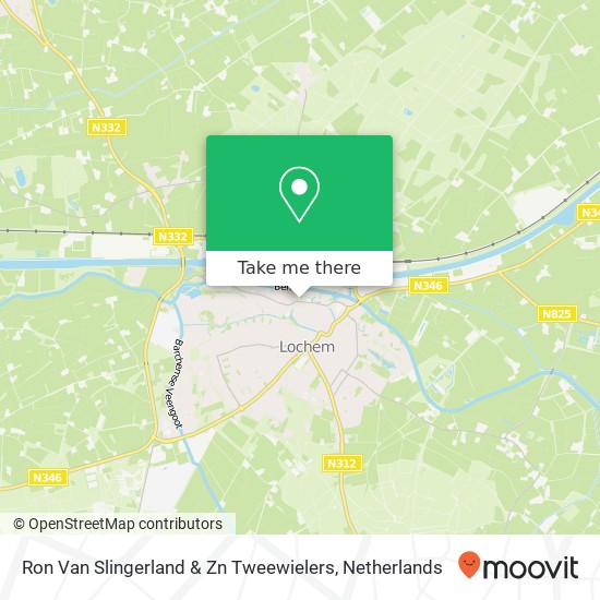 Ron Van Slingerland & Zn Tweewielers map