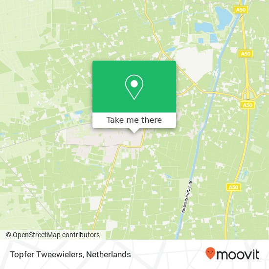 Topfer Tweewielers map