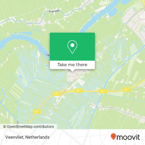 Veenvliet map