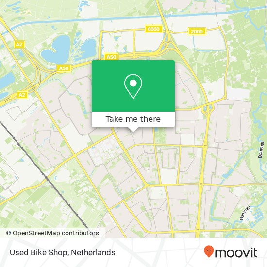 Used Bike Shop map