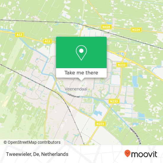 Tweewieler, De map