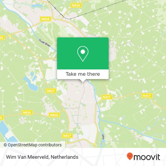 Wim Van Meerveld map