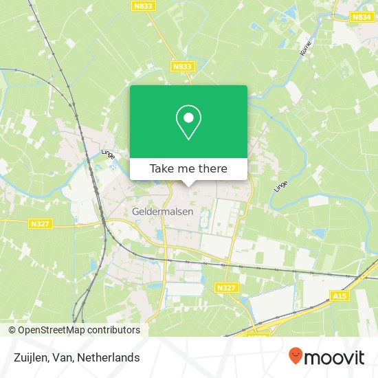 Zuijlen, Van map