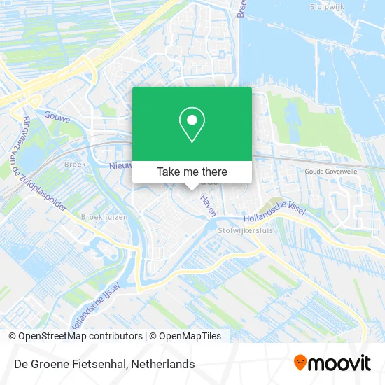 De Groene Fietsenhal map