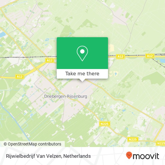 Rijwielbedrijf Van Velzen map